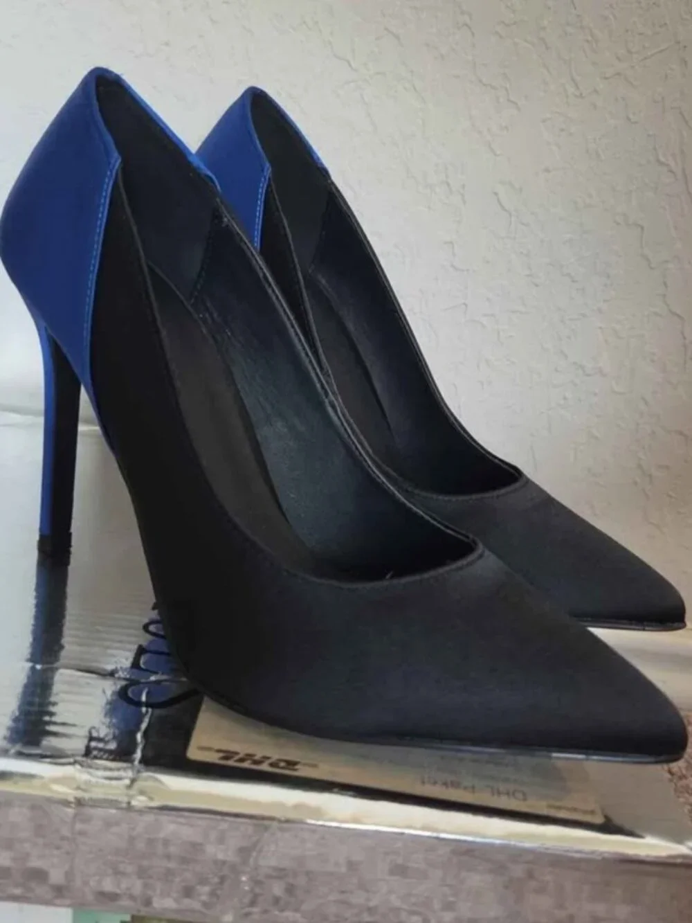 Stiletto high heels